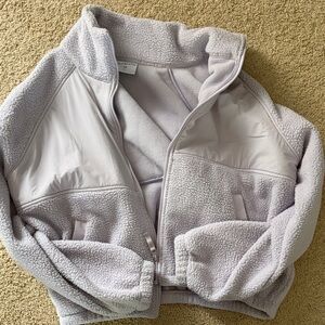Women's Gray Fleece Jacket